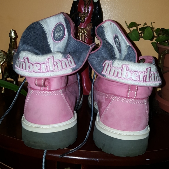Pink Timberland boots - Picture 5 of 8